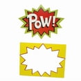 thumbnail image 6 of Superhero Word Cutouts, Party Decorations, 6 Pieces 7"X5.5", 6 of 6