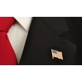 thumbnail image 4 of Box of 12 Turks & Caicos Single Flag Lapel Pins, Turks & Caicos Single Flag Pin Badges with Clasp Backing, 4 of 4