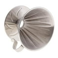 thumbnail image 4 of DOLITY Metal Pour Over Cone Dripper Reusable Coffee Cone with Cup Stand L L, 4 of 9