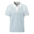 thumbnail image 4 of Mens Polo Shirts 0 Short Sleeve Shirts White M, 4 of 4