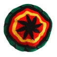thumbnail image 1 of Rasta Hat Beanie Reggae Rastafarian Jamaica Roots Tam Hat Rasta Beanie, 1 of 8