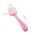thumbnail image 4 of ACDANC Facial Cleansing Brush,Round Tip for Detailed Cleaning Face Brush,Soft Bristles Gentle on Hands Portable Handle for Easy Use Facial Brush,Pink, 4 of 4
