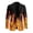 Baseball Galaxy, variant on Polyester Blazer for Business Prom, One Button Slim Fit Men's Blazer, Golden Koi Fish with Wave Pattern