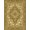 Olive Green Cream Brown, Pattern 8, variant on ODIKA Mid Century Retro Motif Ornate Decorative Framework Vintage Tone for Dorm Room, Small Living Apartment, Stain Resistant Low Profile