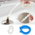 thumbnail image 2 of EXLEAF 2026 New Flexible Drain Snake Cleaning Tool 2-Pack for Sink, Bathtub, Bathroom, Kitchen | 43Cm Retractable Sink Hair Catcher | Sewer Pipe Dredge Hook with Storage Box | White & Blue, 2 of 7