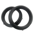 thumbnail image 4 of BIBABLYKE 2pcs Black 6.5 inch Car Speaker Mounting Spacer Adaptor Rings Suitable for Magotan-Skoda Car Stereo Speaker Spacer, 4 of 5