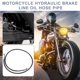 thumbnail image 2 of 35.43" Motocicleta Hidráulico Freno Línea Aceite Manguera Trenzado Cable Negro, 2 of 7