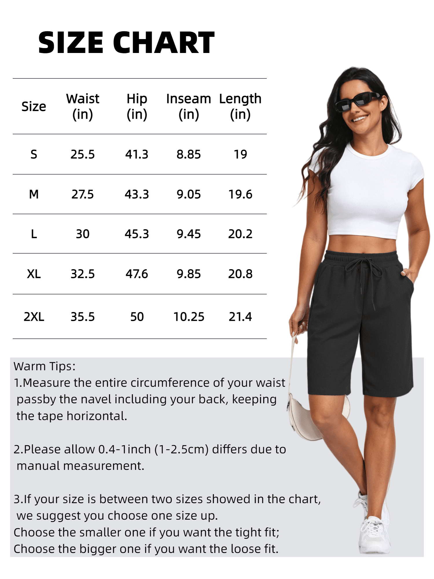 NELEUS Women's 9" Bermuda Shorts Waffle Knit High Waisted Breathable Lounge Casual Shorts with Pockets,Purple,US Size L