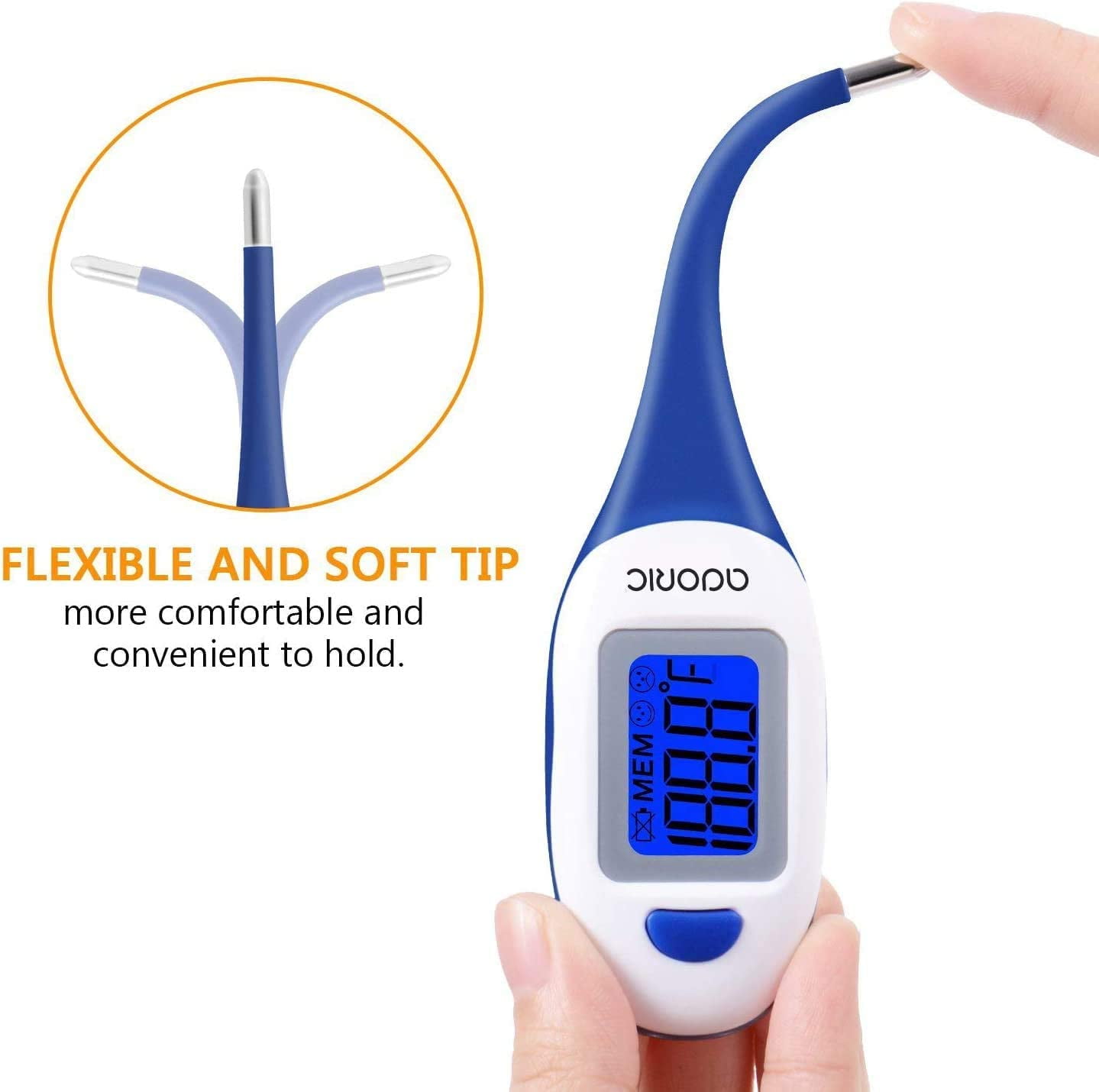 Digital Thermometer Fast Accurate Water Proof - WELLNESS PRO