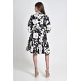 thumbnail image 3 of Vestido camisero con estampado floral Roman Fashion /Juvenil, 2659 (Negro flores) negro M, 3 of 5