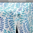 thumbnail image 4 of Botany Dog Crate Cover, Watercolor Nature Pattern with Leafy Branch in Aqua Color Platte, Easy to Use Pet Kennel Cover Small Dogs Puppies Kittens, 7 Sizes, Violet Blue Aqua, by Ambesonne, 4 of 6