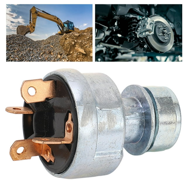 9G 7641 interruptor de llave de arranque de encendido Conexión de terminal interno interruptor de encendido de excavadora informal estable para E320C ANGGREK Otros