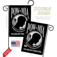 thumbnail image 2 of Breeze Decor 58062 Military POW & MIA 2-Sided Impression Garden Flag - 13 x 18.5 in., 2 of 3