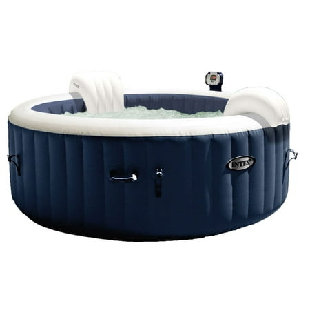Intex 28405E Pure Spa 4-Person Home Inflatable Portable Heated Bubble Hot (What's The Best Hot Tub)
