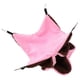 thumbnail image 1 of Hanging Hamster Hammock Comfortable Squirrel Resting Bed Pink 30x30x25cm Suspension Bed 1Pack, 1 of 5