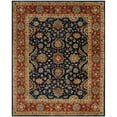 thumbnail image 2 of Safavieh English Manor 8' X 10' Handmade Wool Pile Rug in Navy and Red, 2 of 2