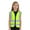 A Fluorescent Yellow, variant on XUNZOO Kids Safety Vest High Visibility Reflective Vest Construction Worker Traffic Vest with Strips A Blue XXL