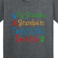 thumbnail image 4 of Inktastic Nebraska Grandma Loves Me Youth T-Shirt, 4 of 5