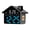Black_blue light, variant on Digital Alarm Clock for Bedroom Desk Clock with Day of Week Date Loud Alarm for Bedside Table LED Digital Clocks