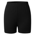 thumbnail image 6 of Women Shorts Suit Set Polyester Round Neck T Shirt and Athletic Shorts for Sports and Summer, 6 of 7