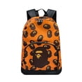 thumbnail image 4 of Bape Street Wear Shark camuflaje mochila cabeza mono hombres mujeres moda todo combinado mochila estudiante única bolsa escolar, 4 of 4