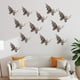 thumbnail image 4 of 12 de pared de mariposa 3D, murales de papel de mariposas, adornos de álbum de recortes de metálico para dormitorio, , , Bar BLESIY Pegatinas de pared calcomanías, 4 of 7