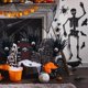 thumbnail image 5 of 1 pieza de esquejes de agujas negras para Halloween, agujas artificiales y plantas acuáticas negras., 5 of 6