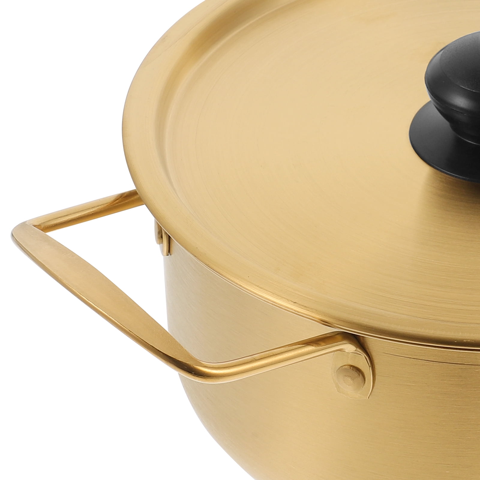 Instant Noodle Pot Stainless Steel Soup Pots Cookware Ramen Cauldron Korean Cooking