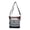 Black White Aztec, variant on Challenger Women Canvas Handwoven Brown Leather Handbag Tote Purse 17RT2116-214