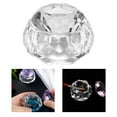 thumbnail image 4 of 2xNail Art Dappen Dish Bowl Cristalería Con Tapa Para Transparente, 4 of 8