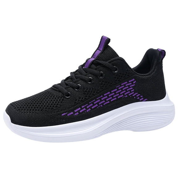 NOKIO Hiking Shoes Women Non Slip Lightweight Comfortable Breathable Walking Trekking Oudoor Sneaker Mesh Breathable Comfortable Non Slip Large Lace Up Couple Shoes
