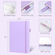 Planner 2025-2026, Undated Weekly Planner for 2026, 2026 Planner Weekly & Monthly, Simplified Weekly & Monthly Calendar Planner, Agenda Journal to Track Goals & Tasks, Start Anytime, A5 Size