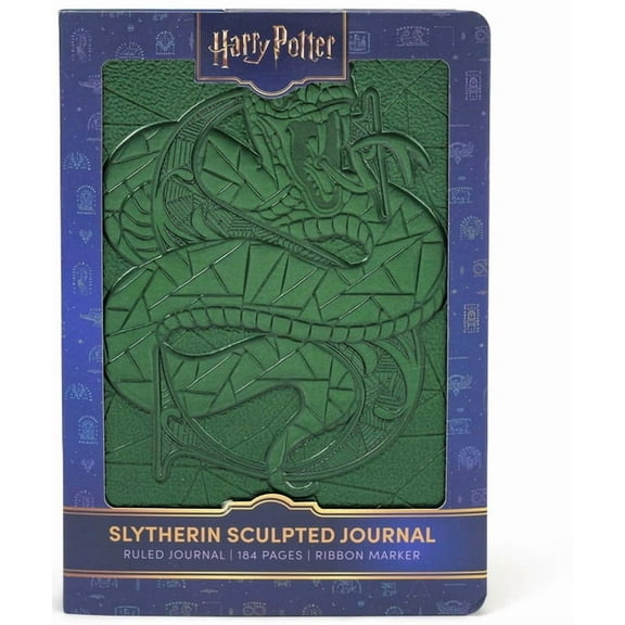 Harry Potter Sculpted Journal: Slytherin, (Hardcover)
