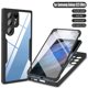 thumbnail image 3 of 360 Full Cover Case For Samsung S24 Ultra S22 Plus S21 S20 S23 FE Coque For Samsung S23 Ultra S24 Screen Protection Phone Cover, 3 of 5