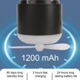 thumbnail image 4 of Professional IPX7 Waterproof Camping Lantern with Fan and Power Bank for Camping, Hiking, Black, DUBUNS, 4 of 5