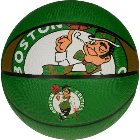 Boston Basketball Stadium - Spalding Boston Celtics Courtside Team Basketball