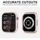 thumbnail image 4 of 6 Pack for Apple Watch Series 8 7 41mm Case with Built-in Tempered Glass Screen Protector, Overall Full Protective Bumper PC Cover for iwatch 41mm Accessories, 4 of 5