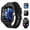 one black watch, variant on Smart Watch with Bluetooth 5.4 Call Answer& Music,1.83" Full-Touch Color Screen,100+ Sports Modes,Fitness Tracker,Smart Notifications,Long Battery Life Watch for Android&Iphone,Red