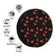 thumbnail image 4 of Fuzoiu Flamingo Print Universal Spare Tire Cover with Buckle Strap, Waterproof Wheel Covers for Jeep, Trailer, RV, Truck and All Car-16 inch, 4 of 6