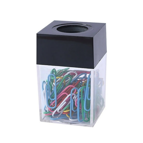 CCOCC Paper Clip Holder,Paper Organizer Storage,Paper Storage,Black