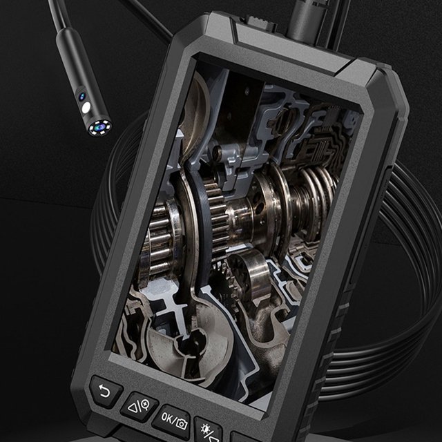 VONKY ABS Industrial With Easy Access Professional Inspection Tool Waterproof Camera 5m-Dual Lens 1Set