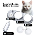 thumbnail image 5 of Marchul 3-in-1 Cat Bowl, Ceramic Food and Water Bowl Set, 15° Sloped Design, for Indoor Cats, Small Dogs, and Medium Dogs, 5 of 5