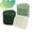 Cream and Green, variant on Christmas Chiffon Satin Fringe Ribbon Set, 3 Rolls – 1.5 Inch x 7 Yards, Cream & Green, Ribbon for Gift Wrapping, Crafts, and Holiday Decorations