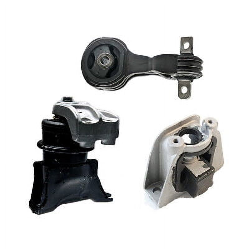 Engine & Trans Mount 3PCS -Hydr. w/ Bracket 06-11 for Honda Civic 1.3L - Hybrid.