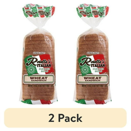 (2 pack) Rotellas Wheat Sandwich Bread