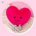 thumbnail image 3 of Valentine's Day Plush Heart Cute Stuffed Toy Soft Doll Throw Pillows Home Decor Kids Birthday Gift, 3 of 8