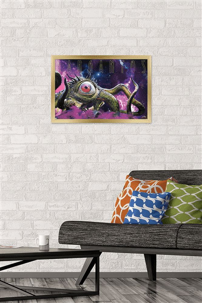 Marvel Doctor Strange in the Multiverse of Madness - Gargantos Wall Poster, 14.725" x 22.375", Framed