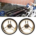 thumbnail image 3 of bike Wheel para bicicletas plegables Soporte de carga trasero Wheels Componente de repuesto bicicletas, viajar - champán DYNWAVEMX Bicicleta Plegable Easy Wheel, 3 of 8