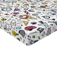thumbnail image 2 of Ambesonne Science Fitted Sheet 2 Pcs Set, Science Laboratory, Twin XL, Multicolor, 2 of 3