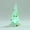 White, variant on Uutvmp Lighted Christmas Trees, 4.7" Tabletop Christmas Tree, Mini LED Colorful Christmas Tree, Vintage Crystal Chirstmas Trees for Christmas Decoration